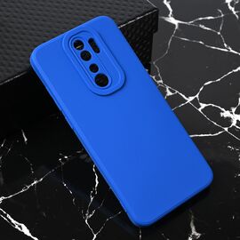 Silikonska futrola Teracell Giulietta - Xiaomi Redmi Note 8 Pro mat plava.
