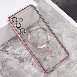 Futrola Magsafe Lux - Samsung A356B Galaxy A35 5G roze.