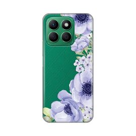 Silikonska futrola PRINT Skin - Huawei Honor X8b Blue Roses.