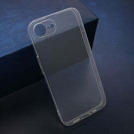 Silikonska futrola CLEAR STRONG - iPhone 16e providna (MS).