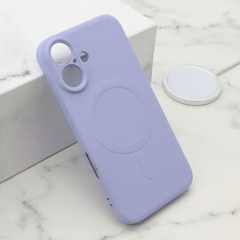 Futrola VELVET TOUCH MagSafe - iPhone 16 (6.1) ljubicasta (MS).