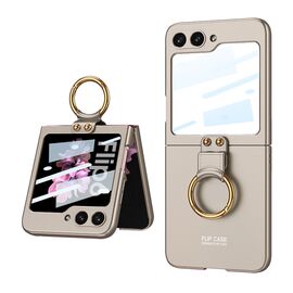 Futrola SMOOTH RING - Samsung F741B Galaxy Z Flip 6 5G zlatna (GKK case) (MS).