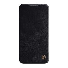 Futrola Nillkin Qin Pro - iPhone 15 crna (MS).