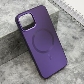 Futrola COLOR METAL MagSafe - iPhone 12/12 Pro (6.1) ljubicasta (MS).