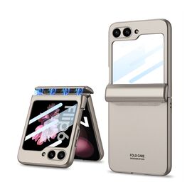 Futrola SMOOTH LINE - Samsung F741B Galaxy Z Flip 6 5G zlatna (GKK case) (MS).