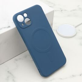 Futrola VELVET TOUCH MagSafe - iPhone 13 (6.1) plava (MS).