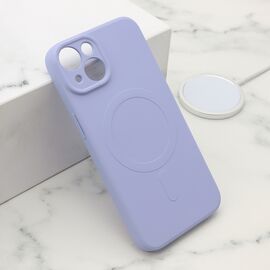 Futrola VELVET TOUCH MagSafe - iPhone 15 ljubicasta (MS).