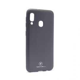 Silikonska futrola Teracell ultra tanka (skin) - Samsung A202 Galaxy A20E mat crna.