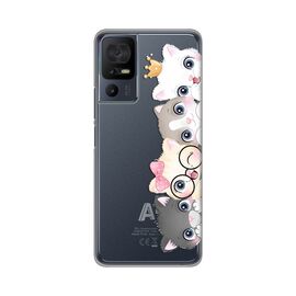 Silikonska futrola PRINT Skin - A1 Alpha Eco Cats.