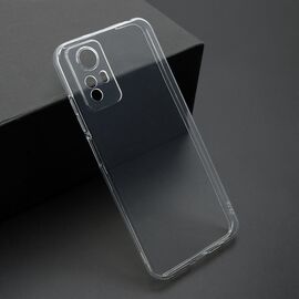 Silikonska futrola ultra tanka (skin) PROTECT - Xiaomi Redmi Note 12 4G providna (bela) (MS).