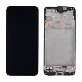 LCD displej (ekran) - Samsung A166 Galaxy A16 5G + touchscreen + frame black (crni) Service Pack ORG/GH82-36253A.