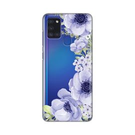 Silikonska futrola PRINT Skin - Samsung A217F Galaxy A21s Blue Roses.