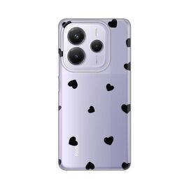 Silikonska futrola PRINT Skin - Xiaomi Redmi Note 14 5G Hearts.