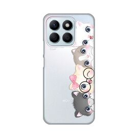 Silikonska futrola PRINT Skin - Huawei Honor X8b Cats.