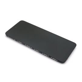 LCD displej (ekran) - Motorola Moto E40 + Touch screen + frame black (crni) (MS).