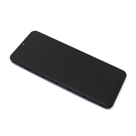 LCD displej (ekran) - Samsung A236 Galaxy A23 5G + Touch screen + frame APLONG Original Material black (crni) (MS).
