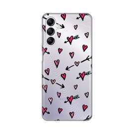 Silikonska futrola PRINT Skin - Samsung A145R Galaxy A14 4G/Galaxy A14 5G Heart Pattern.