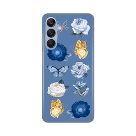 Silikonska futrola PRINT - Samsung A256 Galaxy A25 5G Dusty Blue.