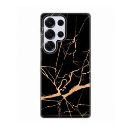 Silikonska futrola PRINT - Samsung S938 Galaxy S25 Ultra All black (crni).