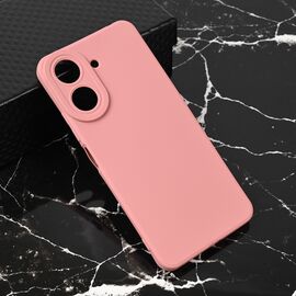 Silikonska futrola Teracell Giulietta - Xiaomi Redmi 13C mat tamno roze.