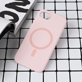 Futrola Magsafe Pure color - iPhone 16e roze.