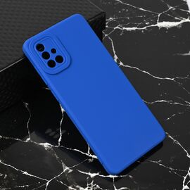 Silikonska futrola Teracell Giulietta - Samsung A715F Galaxy A71 mat plava.