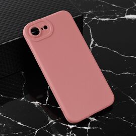Silikonska futrola Teracell Giulietta - iPhone 16e 6.1 mat roze.
