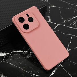 Silikonska futrola Teracell Giulietta - Xiaomi Redmi Note 14 5G mat tamno roze.