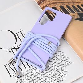 Futrola Crossbody - Samsung S938 Galaxy S25 Ultra ljubicasta.
