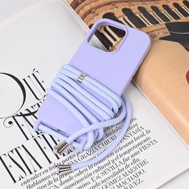 Futrola Crossbody - iPhone 16 Pro ljubicasta.