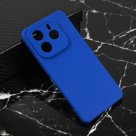 Silikonska futrola Teracell Giulietta - Xiaomi Redmi Note 14 5G mat plava.