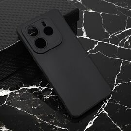 Silikonska futrola Teracell Giulietta - Xiaomi Redmi Note 14 5G mat crna.