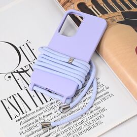Futrola Crossbody - Samsung S931 Galaxy S25 ljubicasta.