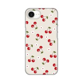 Silikonska futrola PRINT - iPhone 16e Cherry and Flowers.