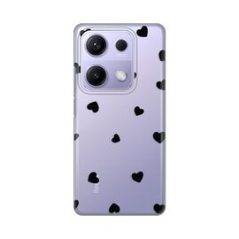 Silikonska futrola PRINT Skin - Xiaomi Redmi 14s Hearts.