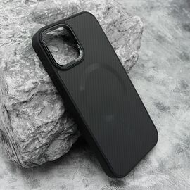 Futrola CARBON MagSafe - iPhone 12/12 Pro (6.1) crna (big camera) (MS).
