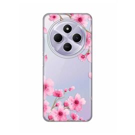 Silikonska futrola PRINT Skin - Xiaomi Redmi 14C/Redmi A4 Rose Flowers.
