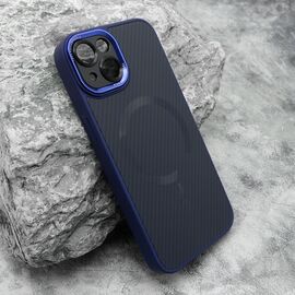 Futrola CARBON MagSafe - iPhone 14 (6.1) plava (small camera) (MS).