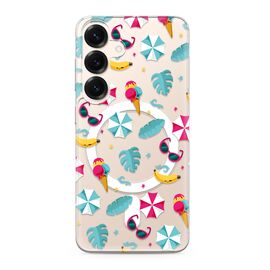 Futrola silikonska print MagSafe - Samsung S931 Galaxy S25 5G beach (MS).