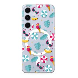 Futrola silikonska print MagSafe - Samsung S921 Galaxy S24 5G beach (MS).