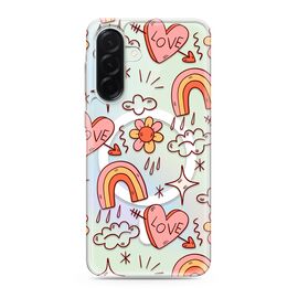 Futrola silikonska print MagSafe - Samsung A366 Galaxy A36 5G love (MS).