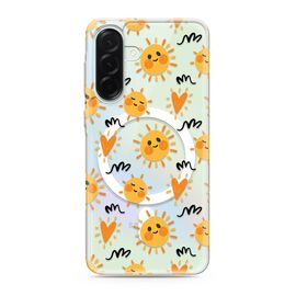 Futrola silikonska print MagSafe - Samsung A366 Galaxy A36 5G sun (MS).
