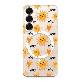 Futrola silikonska print MagSafe - Samsung S931 Galaxy S25 5G sun (MS).