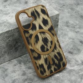 Futrola ROAR STYLE MagSafe - iPhone 16 (6.1) braon (MS).