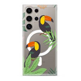 Futrola silikonska print MagSafe - Samsung S928 Galaxy S24 Ultra 5G jungle (MS).