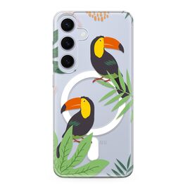 Futrola silikonska print MagSafe - Samsung S921 Galaxy S24 5G jungle (MS).