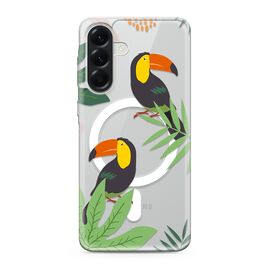 Futrola silikonska print MagSafe - Samsung A566 Galaxy A56 5G jungle (MS).