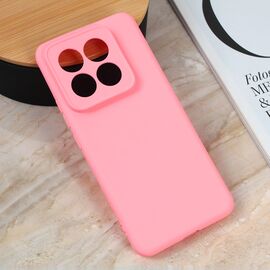 Silikonska futrola Teracell Giulietta - Xiaomi 14 Pro mat roze.