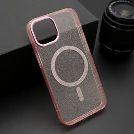 Futrola SPARKLING MagSafe - iPhone 14 (6.1) roze (MS).