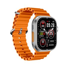 Smart watch KW6 ULTRA 2 sivi (plava i narandzasta narukvica) (MS).